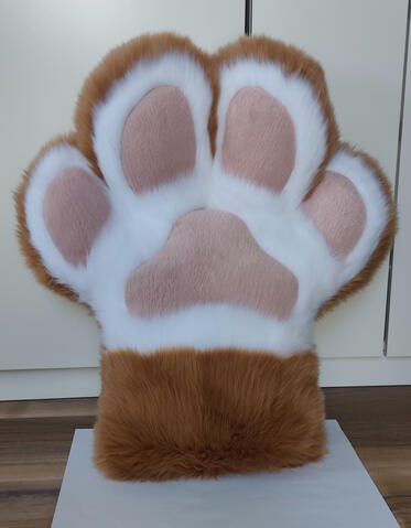 Custom paw pillow